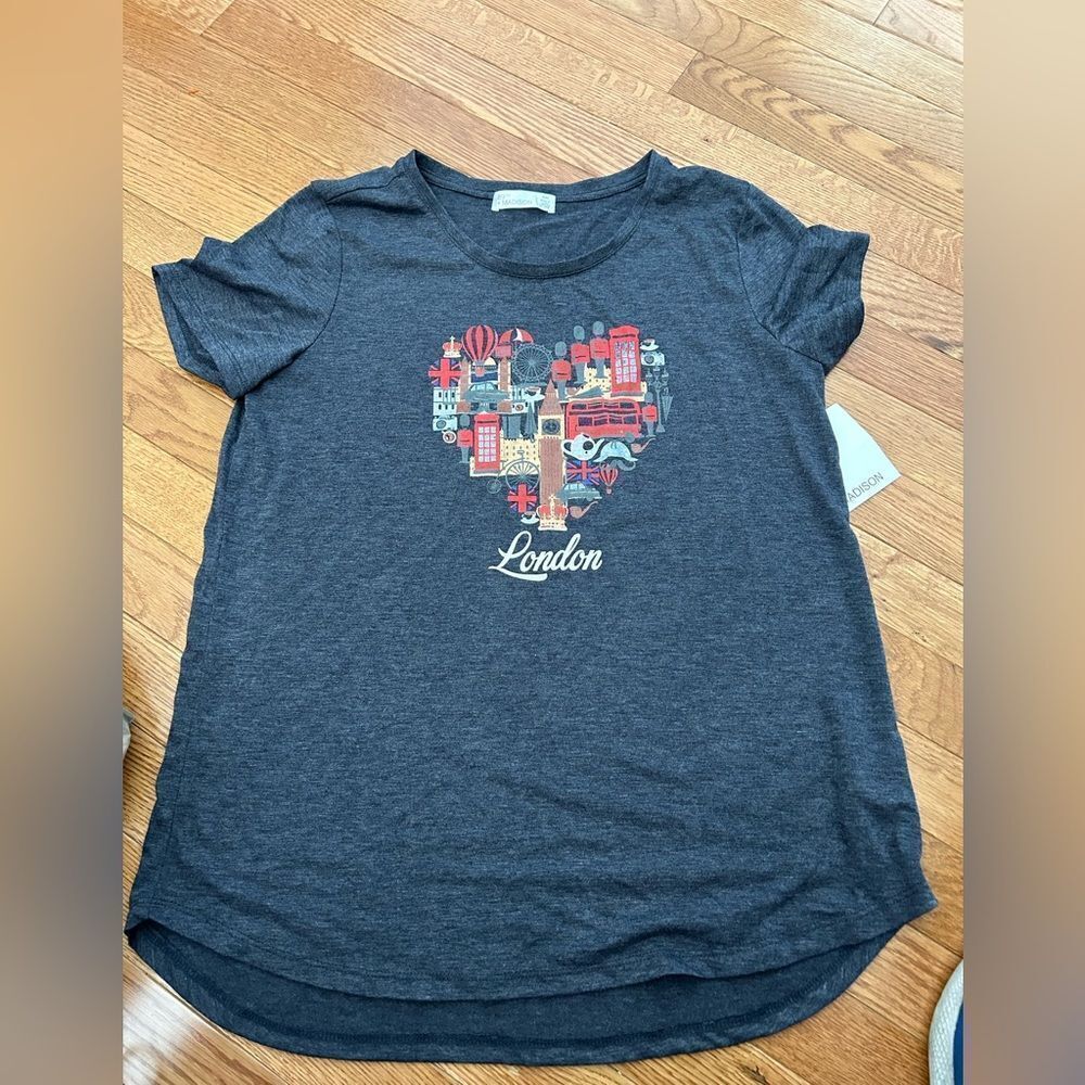 89th + Madison London Tshirt NWT